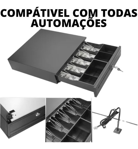 Caixa Organizadora Porta Dinheiro Cédulas Moedas Automática