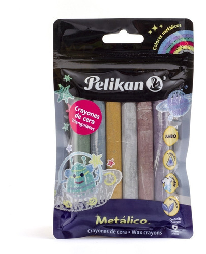 Crayones Pelikan X 3 (18 Crayones)