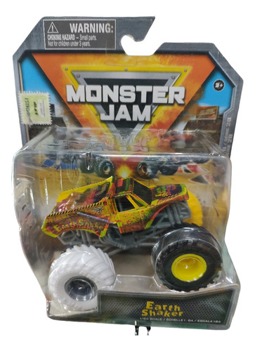 Moster Jam Spin Master Camioneta Earth Shaker 1/64