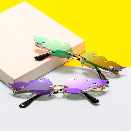 Gafas De Sol Flame De Nueva Moda Para Mujer Y Hombre, Sin Ma