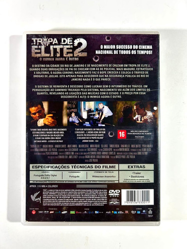 Sherlock Holmes 1 & 2 - Tropa De Elite 1 & 2 - 4 Dvd