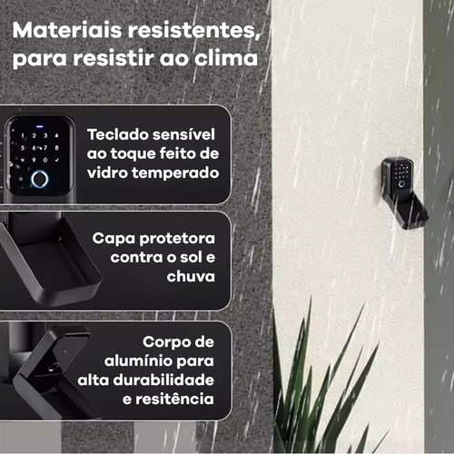 Guarda Chaves Eletrônico A Prova De Água Senhas Remoto App