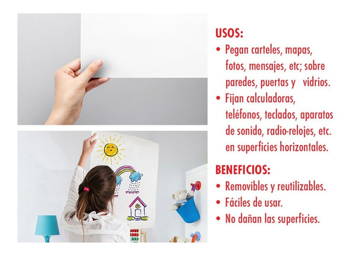Pritt Tak Cuadritos Adhesivos Pegamento 35 Gr