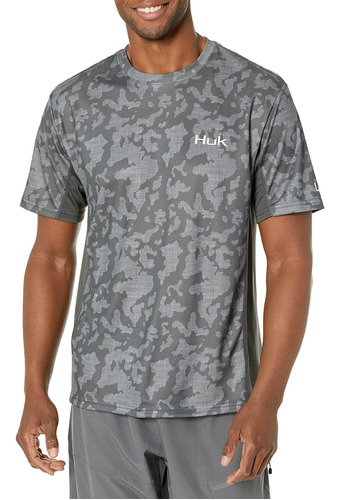 Huk Icon X Polera De Camuflaje | Polera De Pesca De Alto R