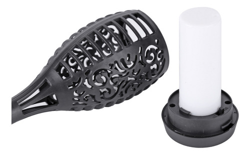 Antorcha Solar De 12 Led Con Luces Parpadeantes Para Jardín