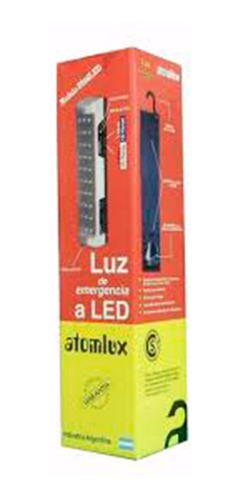 Imagen 7 de 7 de Luz Emergencia Atomlux 2028 Led 30 Led Hasta 24hs Oferta Ya!