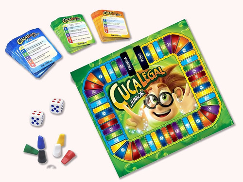 Jogo de mesa Cuca legal Júnior Pais & Filhos 2817