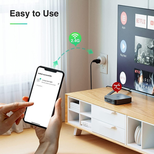 Enchufe Inteligente Wifi Alexa Google App Smart Pack De 4 