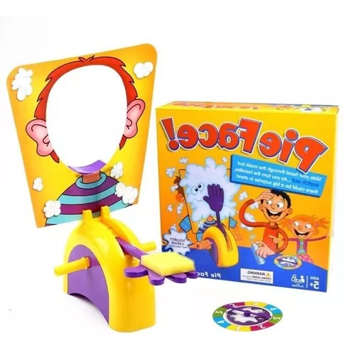 Brinquedo Infantil Jogo Pegadinha Torta na Cara Brincadeira em Família  Envio Imediato!