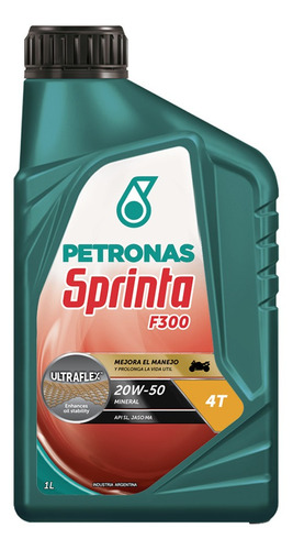 Óleo Petronas Sprinta F300 4t 20w-50 sl/mA2 Mineral 1lt