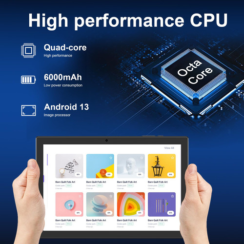 Tablet Peicheng Android 13 De 10.1 Pulgadas, 10 Gb De Ram Y