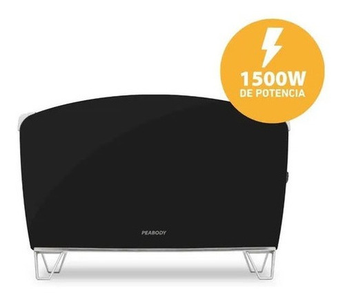 Imagen 2 de 7 de Vitroconvector Peabody 1500w 2 Niveles Doble Vidrio Bvc15n