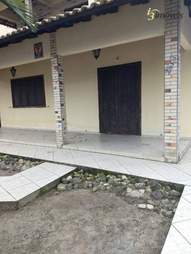 Imagem 2 de 10 de Itapoá Sc, Casa Com Três Suítes A 30 Metros Da Praia - Ca0284