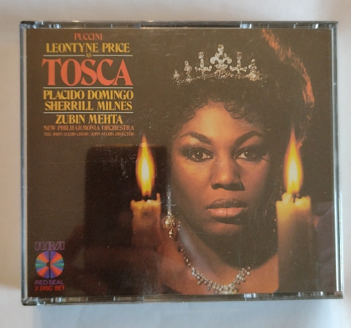 Tosca Placido Domingo Zubin Mehta 2cd Usa Fatbox Libro