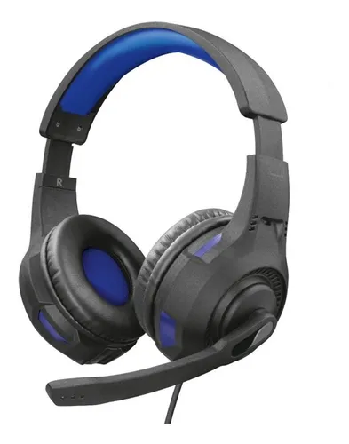 Headset Gamer Trust Gaming Gxt 307 Ravu Azul Vermelho