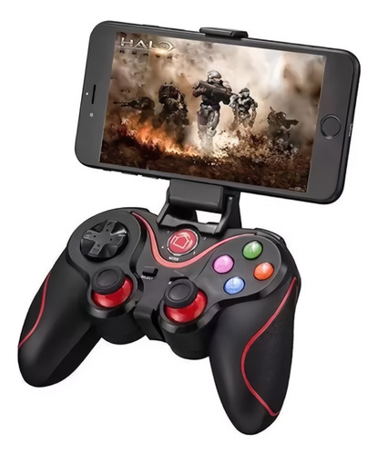 Joystick Bluetooth V8 Smartphone Tablet Tv Pc Gamepad 09799