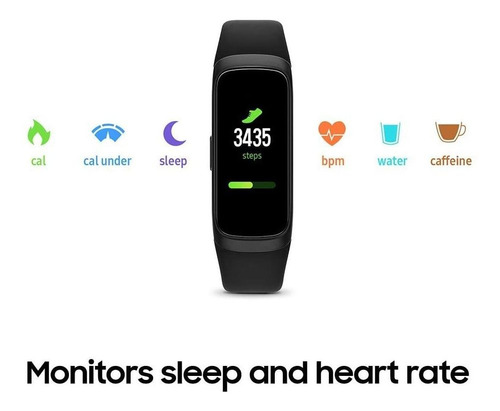 Samsung Galaxy Fit Sm-r370nzkaxar - Rastreador De La Aptitud