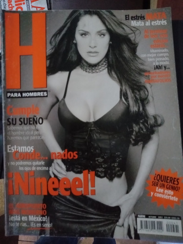 Ninel Conde En Revista H Para Hombres Octubre 2002