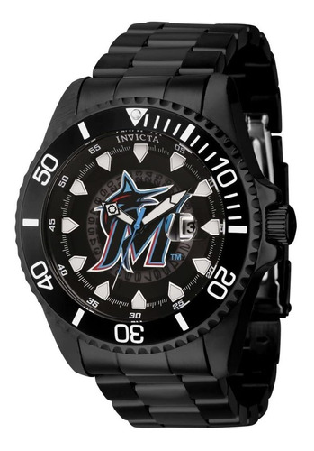 Reloj Invicta Mlb Miami Marlins De Cuarzo Para Hombre Con Es