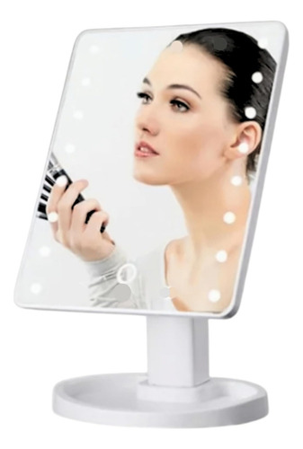 Espejo Luz Led Para Maquillaje Con 8 Luces Ajustables 180°