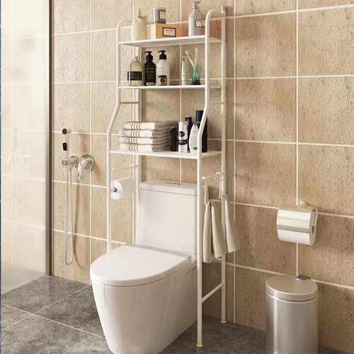 Mueble Organizador Baño Rack Estante Sanitario Toallero