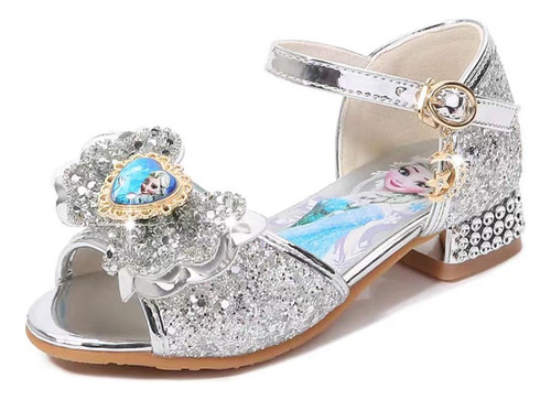 Zapatos De Tacón Alto Para Niños Frozen Summer Princess Elsa