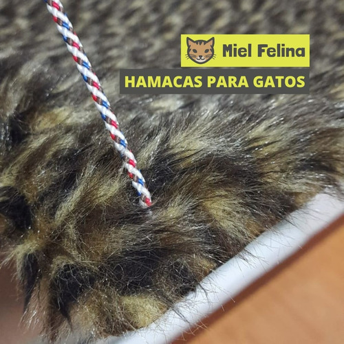 Imagen 2 de 3 de Camas Para Gatos, Hamacas De Ventana Para Gatos Miel Felina