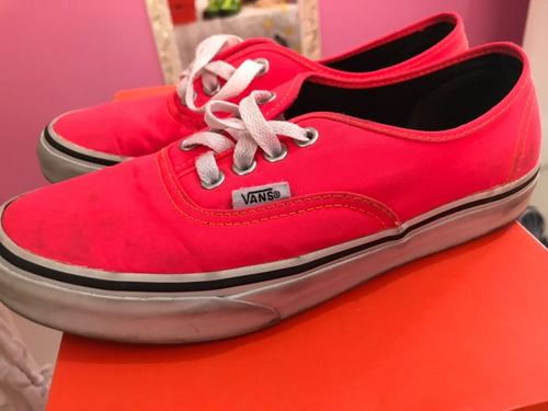 tenis vans cor de rosa