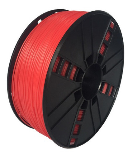 Filamento Impresion Impresora 3d Flexible 500gr 1.75mm Rojo