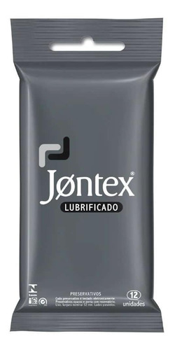 Preservativo Lubrificado 12 Unidades Jontex