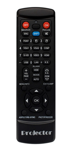 Control Remoto Repuesto Para Proyector Eiki Lc-xg250 Color