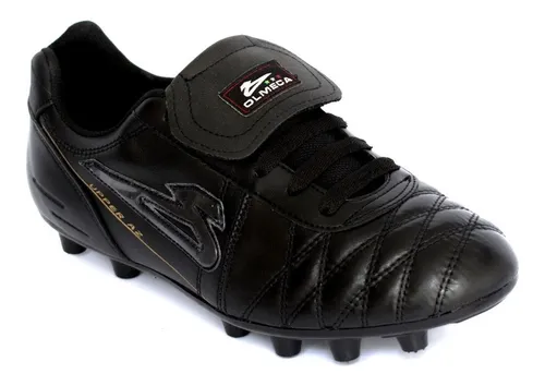 Zapato Futbol Olmeca Upper Pro Az Total Negro Personalizado Gratis