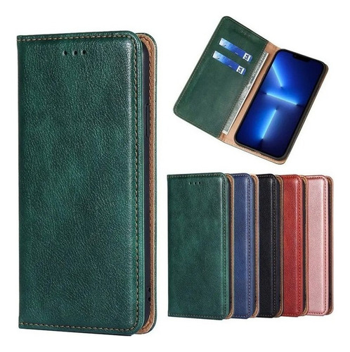 B Funda Protectora Para Motorola Carcasa Case De Cuero