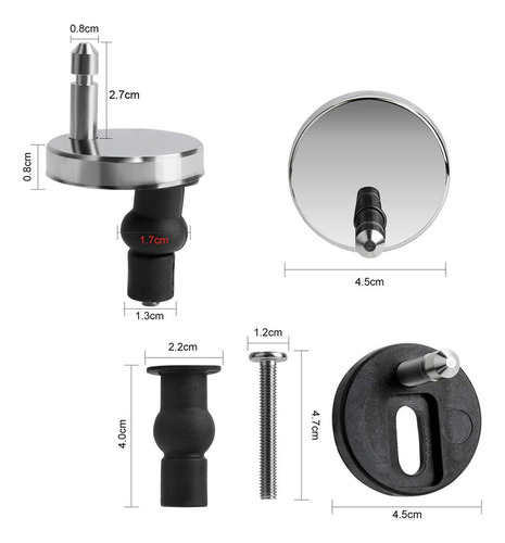 Bisagras Superiores For Asiento De Inodoro