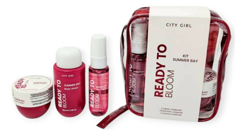 Kit De Cuidado Corporal City Girl X1 Varias Fragancias