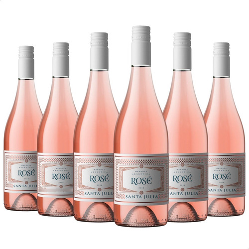 Vino Santa Julia Rose Syrah Rosado 750ml - Pack X6 Botellas