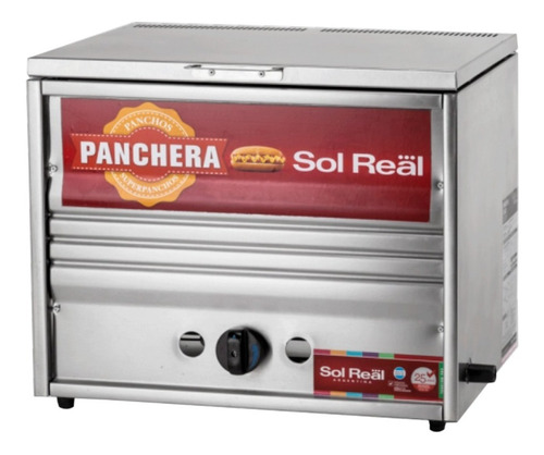 Panchera Sol Real Industrial Acero 52 Cms C Calienta Pan 054