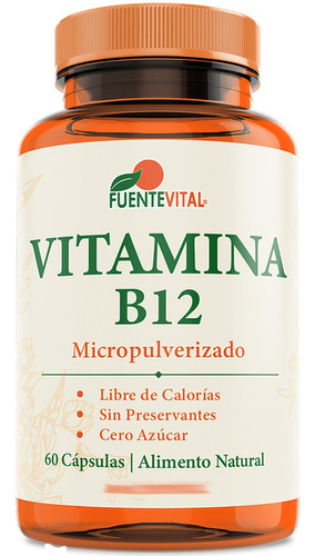 2 Meses Vitamina B12 553mg 60 Caps Vegetal Metilcobalamina