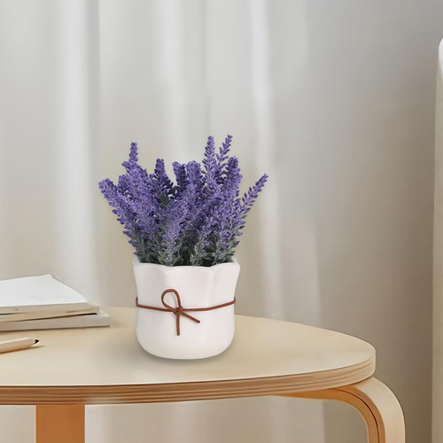 Juego De Jarrón Artificial Para El Hogar, Planta En Maceta