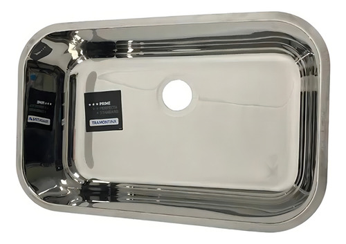 Cuba Tramontina Prime Aço Inox 304 56x34x17 Com Válvula
