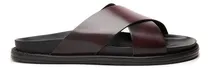 Comprar Fabián Arenas Sandalias De Piel Para Hombre 9002 Vino