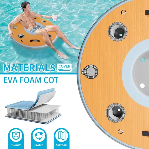 Barra Flotante Inflable Para Piscina Ivy & Lane Con Portavas