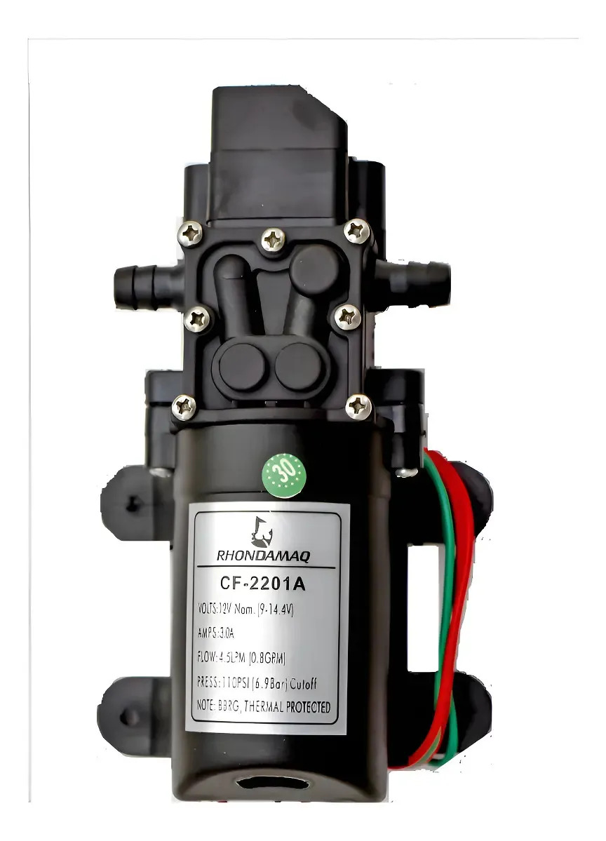 Bomba D'água Solar Alta Pressão 12v 110 Psi - A Mais Forte!