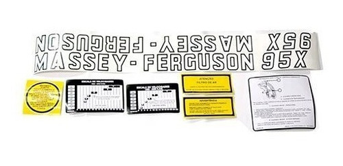 Jogo De Decalque Do Massey Ferguson 95-x  2730830