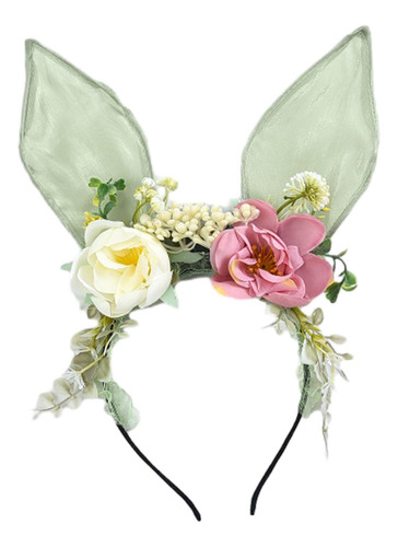 Diadema Con Orejas De Conejo, Tocado Para Fiesta,