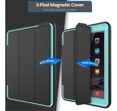 iPad 9.7 5ta A1822 A1823 Funda Armor Smart Cover Forro Case