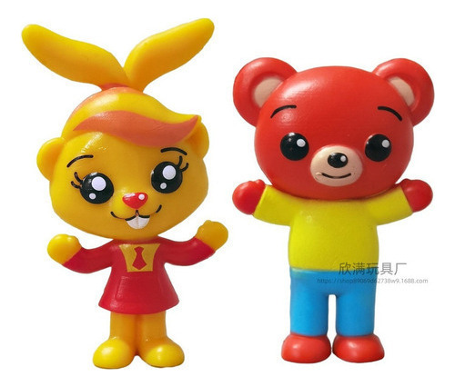 6pcs/set Plim Plim Clown Acción Figura Modelo Juguete Regalo