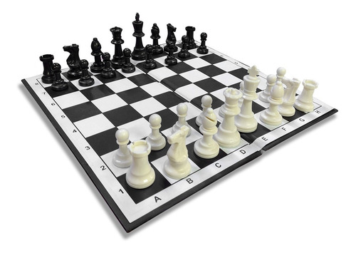 Juego De Ajedrez Profesional En Base Magnética