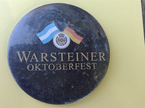 Prendedor De Cerveza Warsteiner Oktoberfest