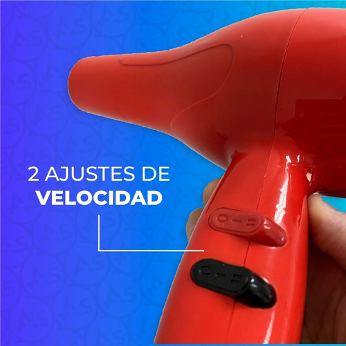 Imagen 5 de 10 de Secador De Pelo Profesional 2000w Con Difusor